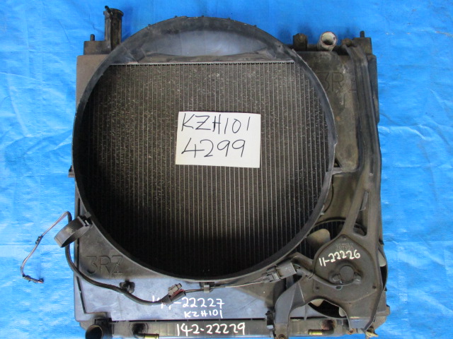 Used Toyota Regius AIR CON. FAN MOTOR AND BLADE